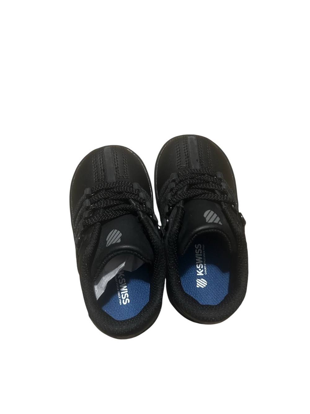 K-Swiss Classic VN Infants  Black Lace-Up Sneakers Size 6